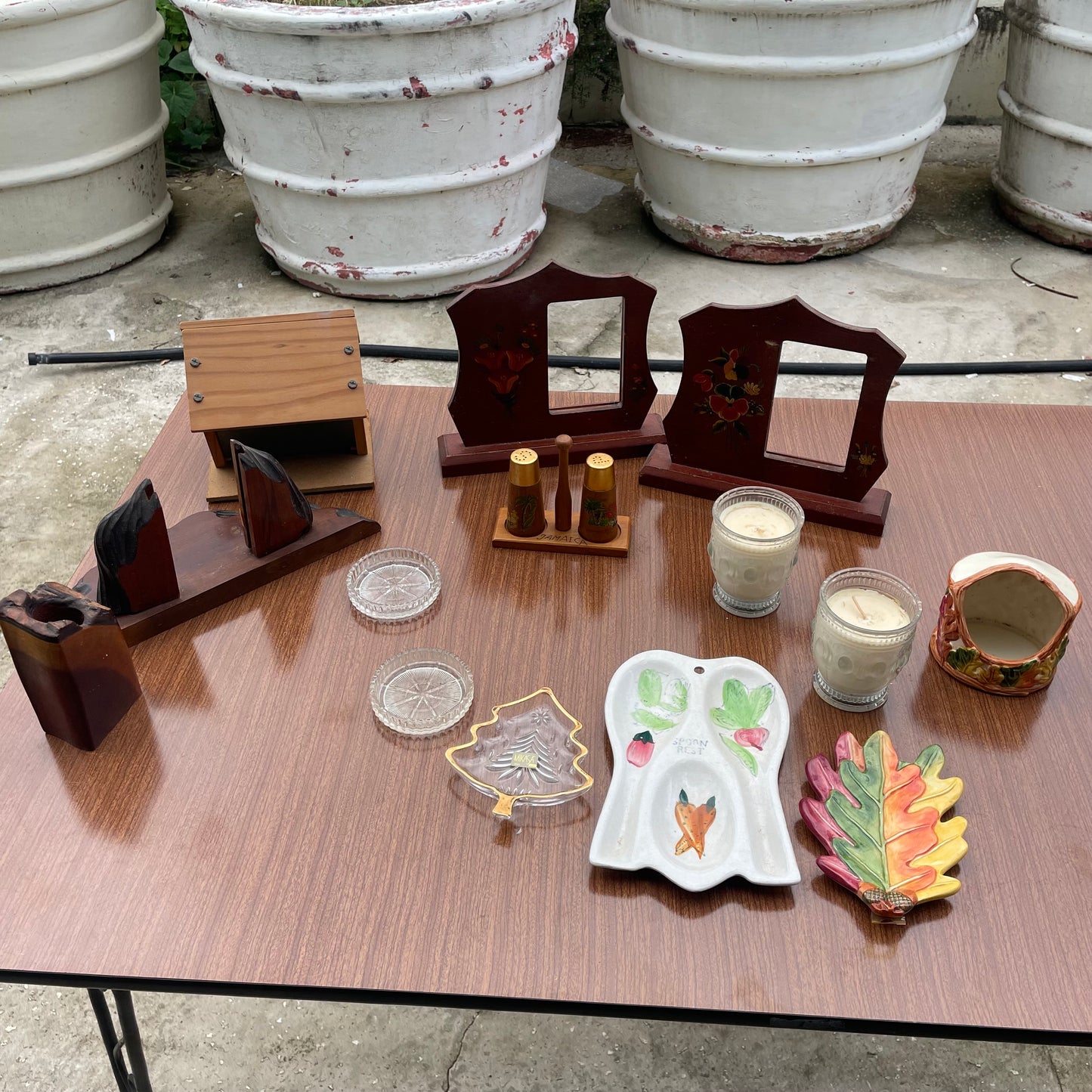 Wooden Decorative Frames + Misc Items