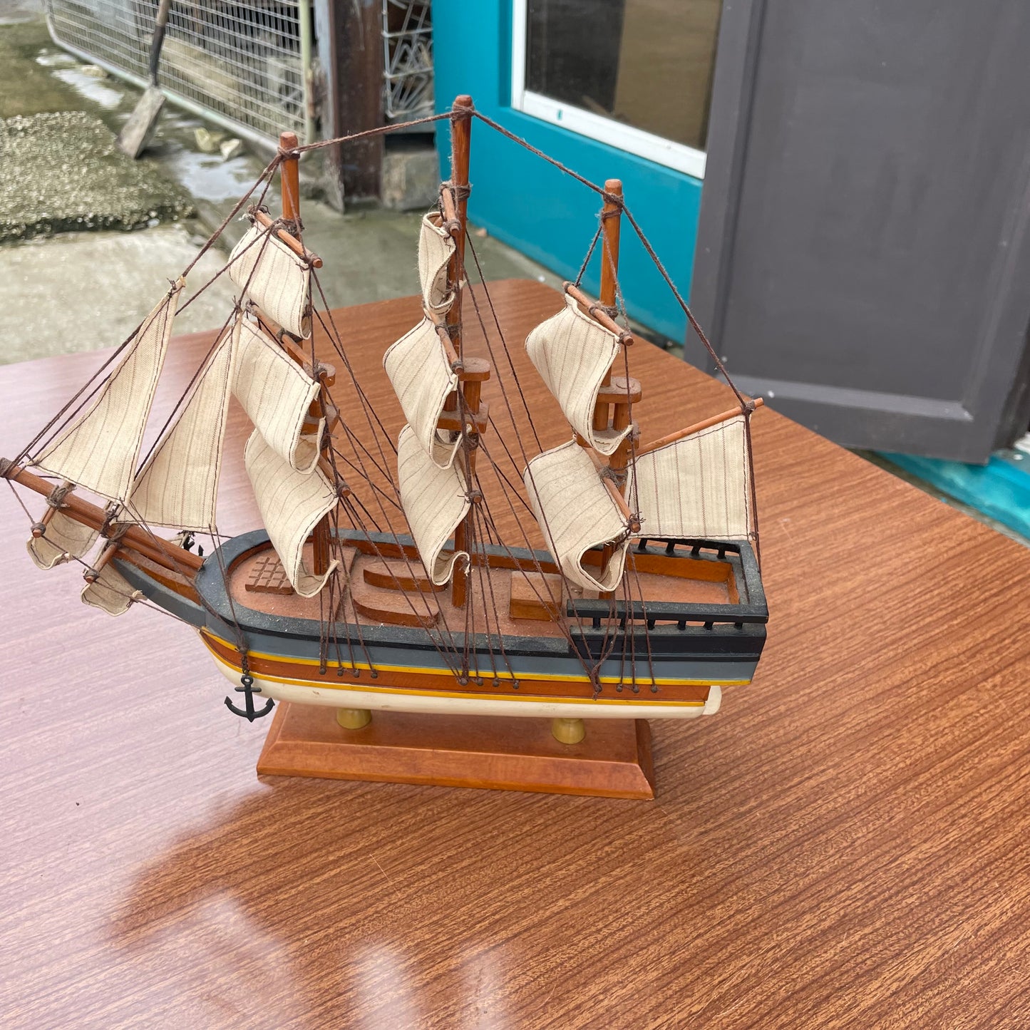 Wooden Decorative Model Ship