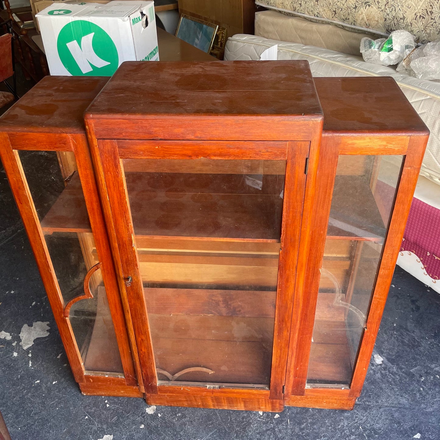 Wooden Glass Display Cabinet