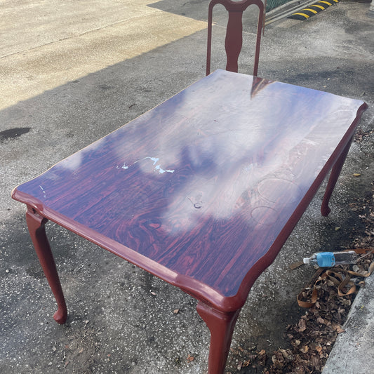 Wooden Table Set