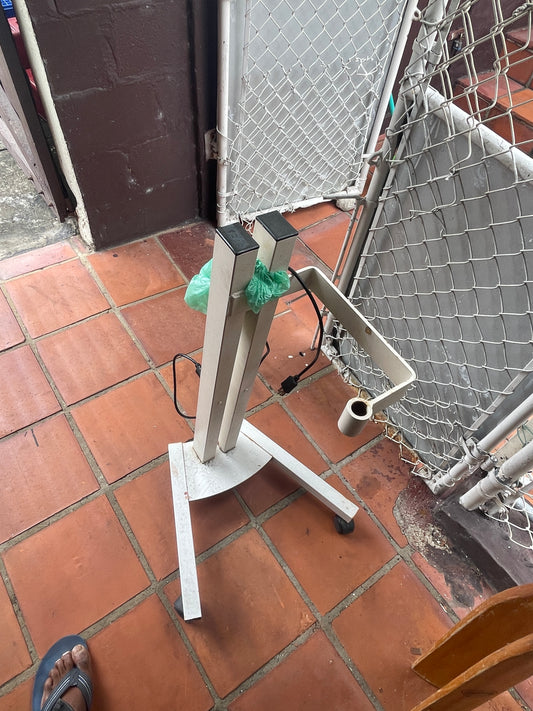 Work Station With Electrical Inlet